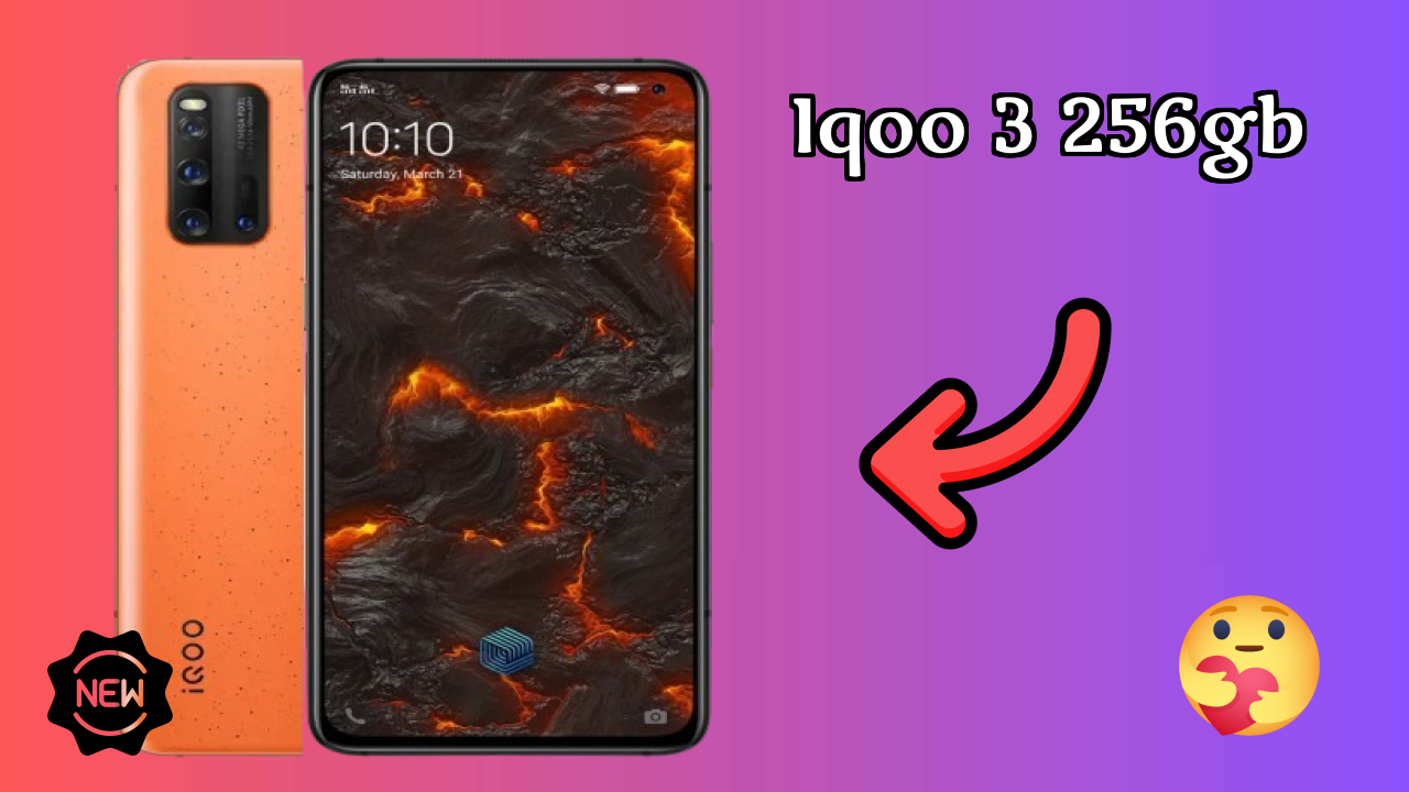 IQOO 3 256GB at ₹40,990 - Complete Specifications List
