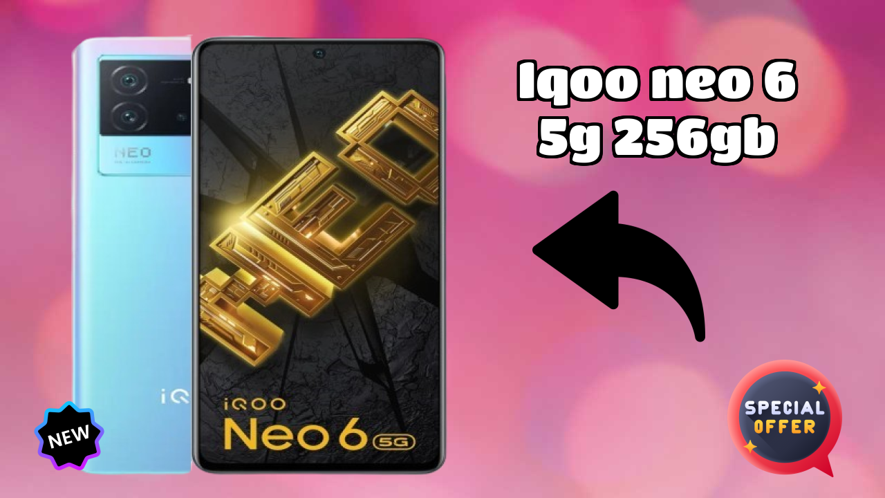 IQOO Neo 6 5G 256GB Display Technology: 6.62 Inches (16.81 Cm) Screen