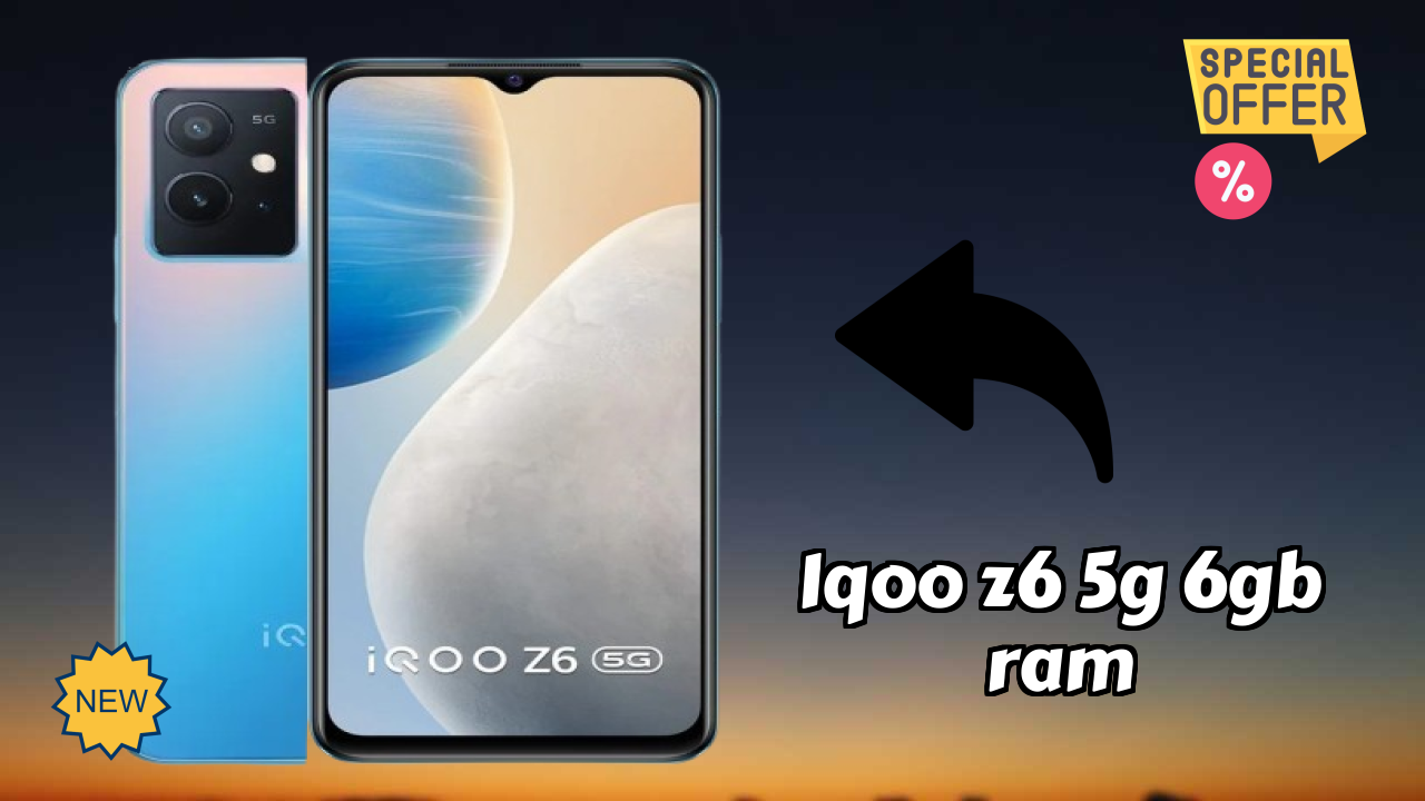 IQOO Z6 5G 6GB RAM Display Size: 6.58 Inches (16.71 Cm) Screen Review