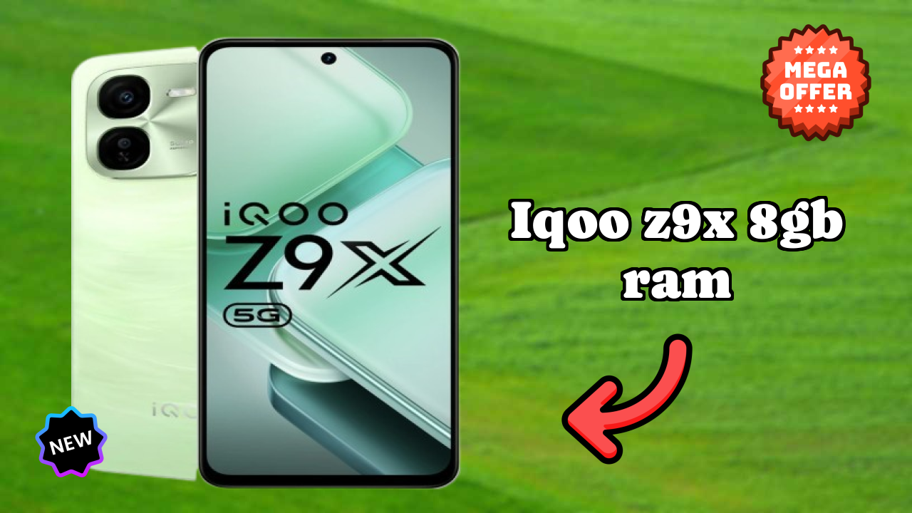 IQOO Z9x 8GB RAM Price Drop: Just ₹15,799 Available Now