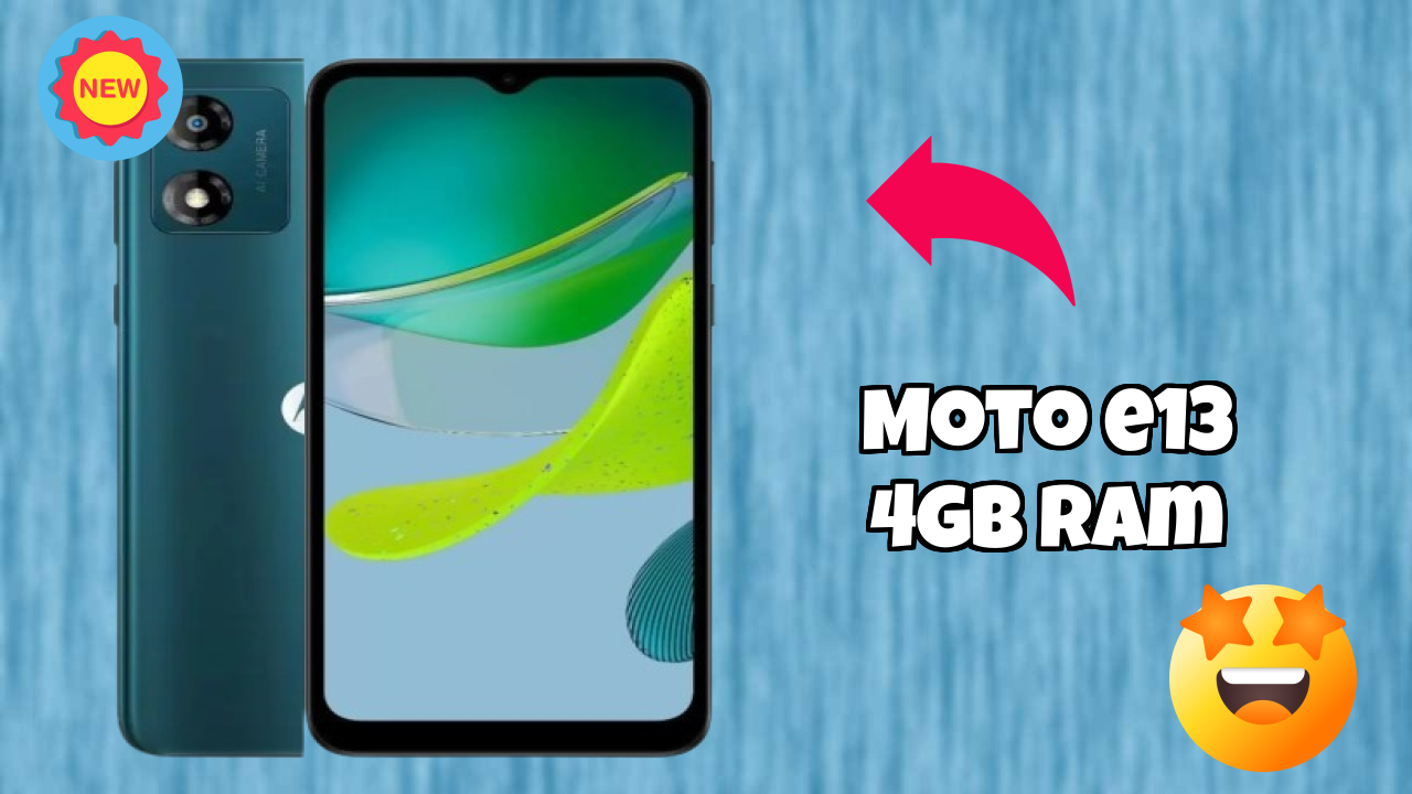 Moto E13 4GB RAM Display Review: 6.5 Inches (16.51 Cm) Screen Size