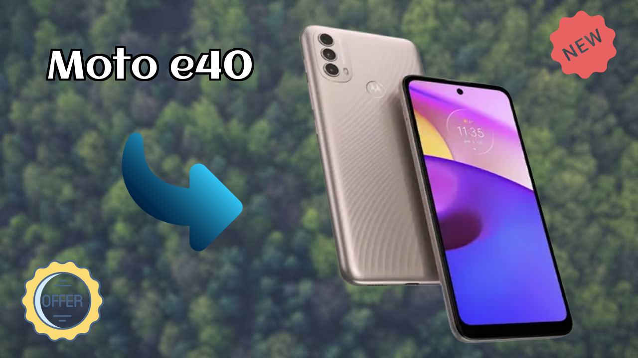 Moto E40 at ₹7,177 - Best Deal Available