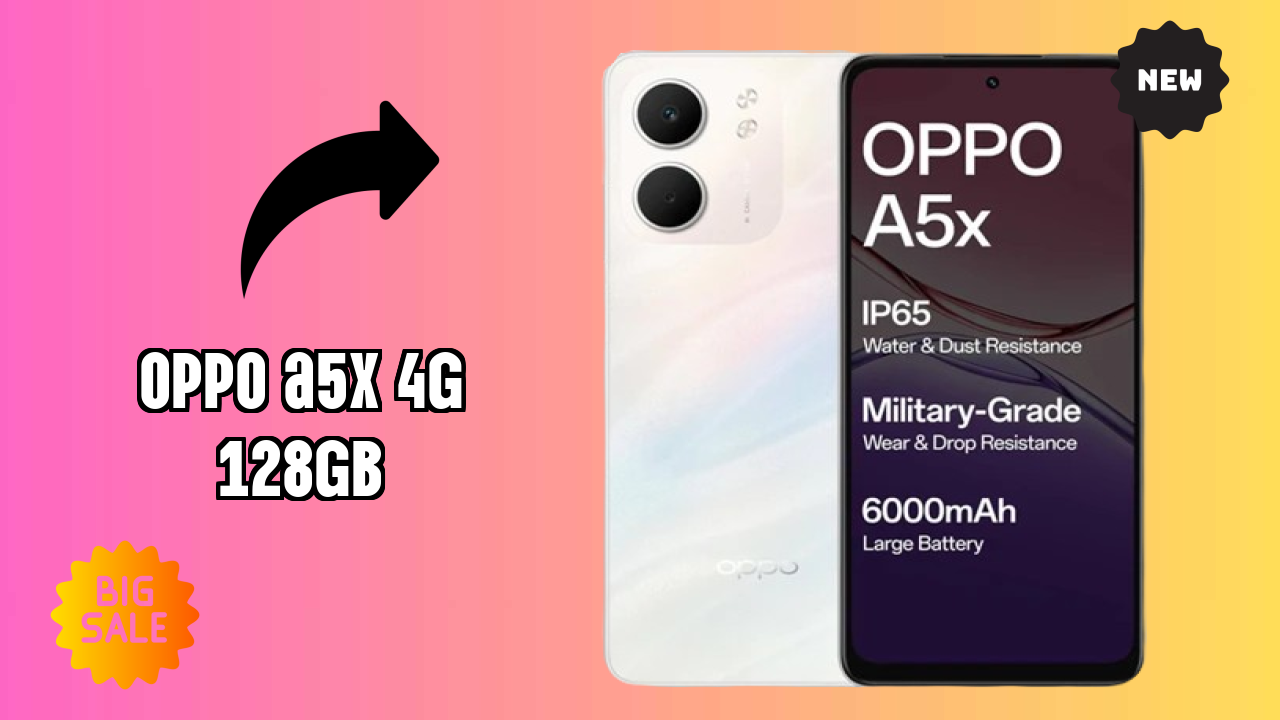 OPPO A5X 4G 128GB Gaming Performance with Snapdragon 6s 4G Gen 1 Processor