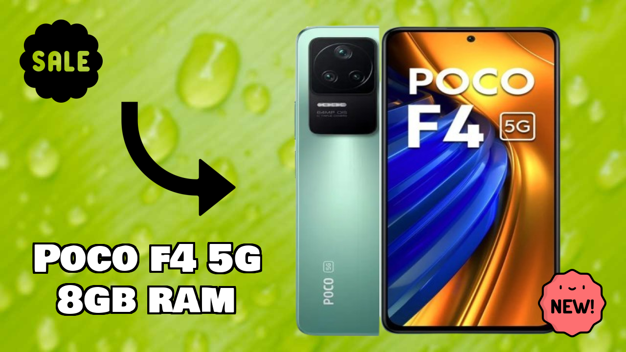 POCO F4 5G 8GB RAM at ₹16,999 - Complete Specifications List