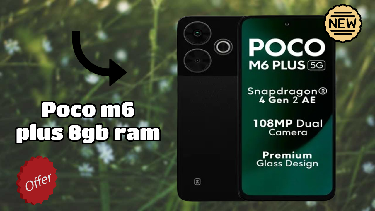 POCO M6 Plus 8GB RAM Processor Test: Snapdragon 4 Gen 2 Accelerated Edition Performance Score