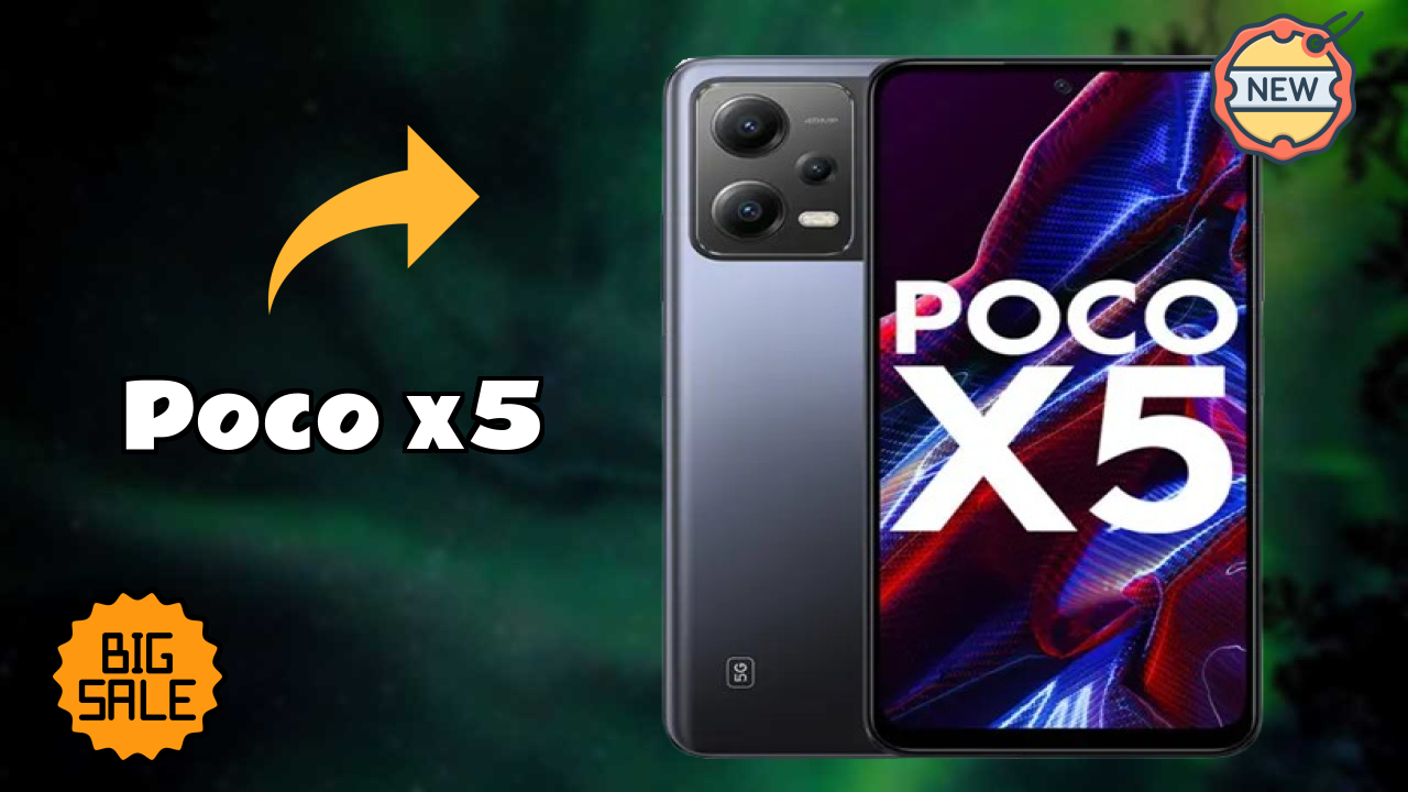 POCO X5 Display Technology: Super AMOLED Quality