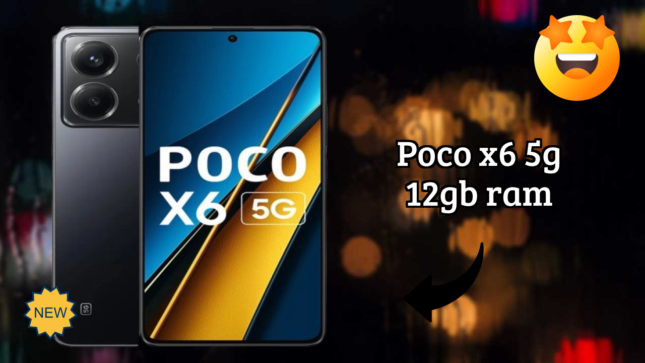 POCO X6 5G 12GB RAM Display Technology: AMOLED Explained