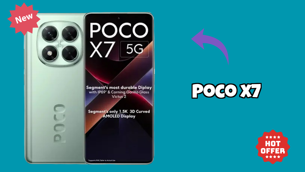 POCO X7 Display Review: AMOLED Technology