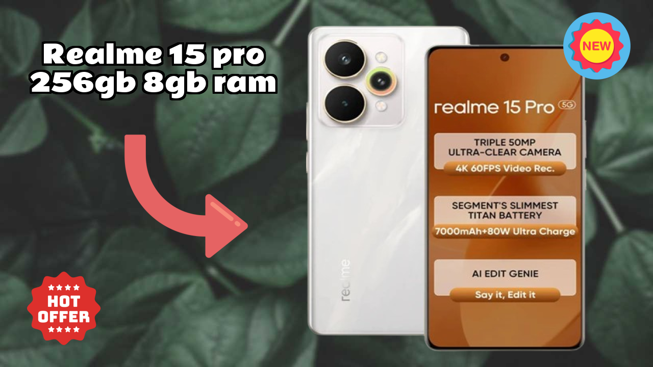 Realme 15 Pro 256GB 8GB RAM Camera Comparison: 50 MP + 50 MP Rear Camera vs Other