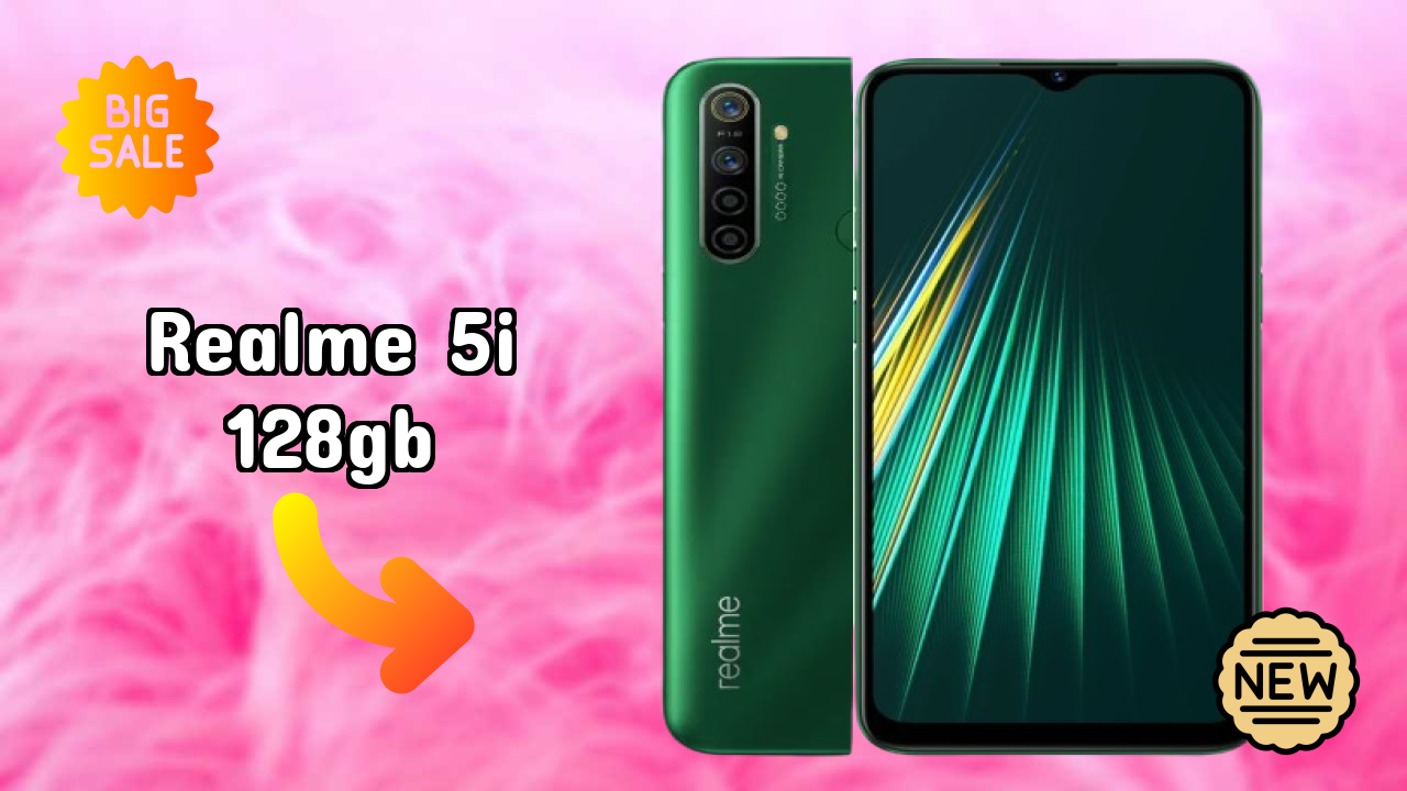 Realme 5i 128GB Display Analysis: 6.5 Inches (16.51 Cm) Screen
