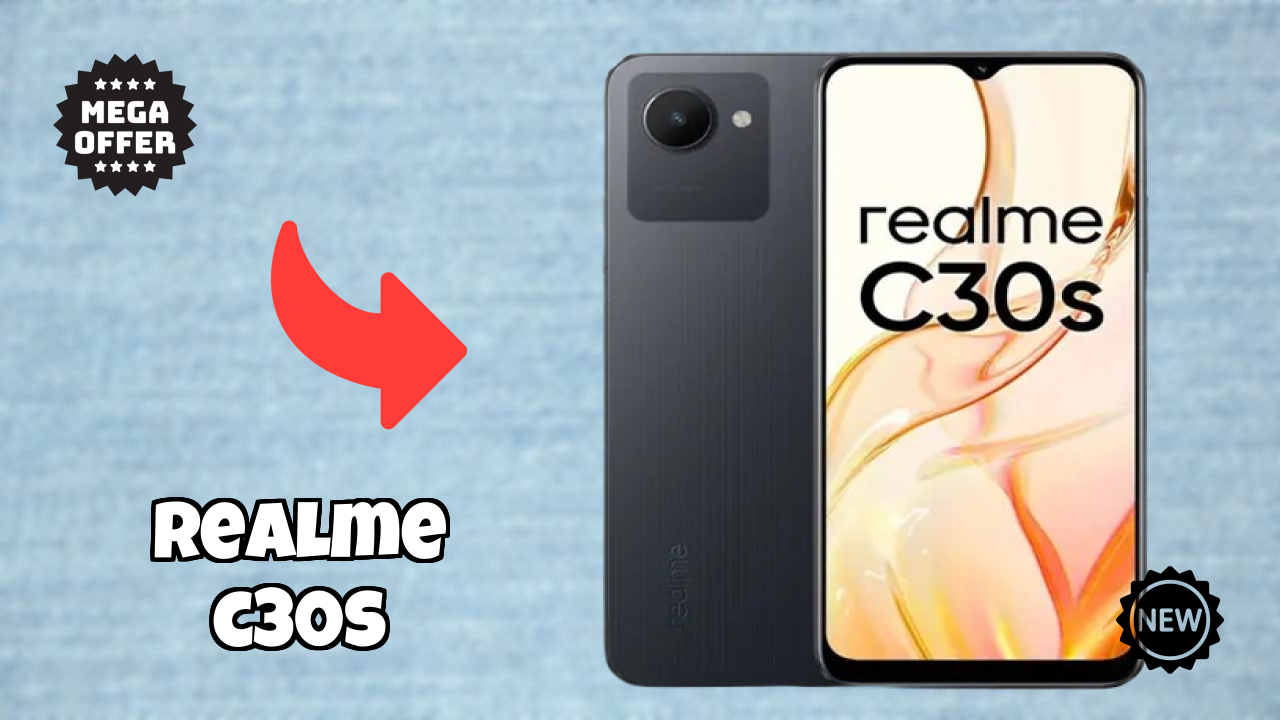 Realme C30s Display Quality: 6.5 Inches (16.51 Cm) Screen
