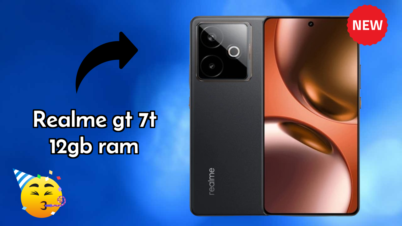 Realme Realme GT 7T 12GB RAM - Price Dropped to ₹34,699 Today!