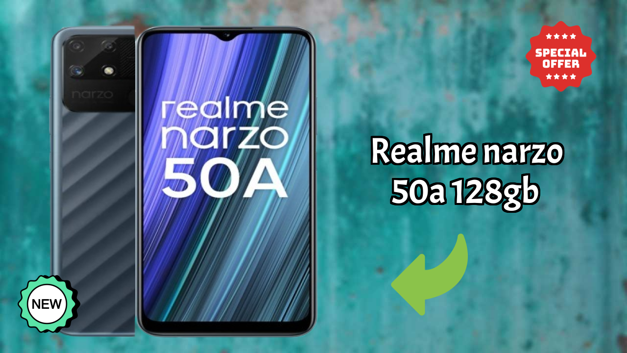 Realme Narzo 50A 128GB Display Technology: 6.5 Inches (16.51 Cm) Screen