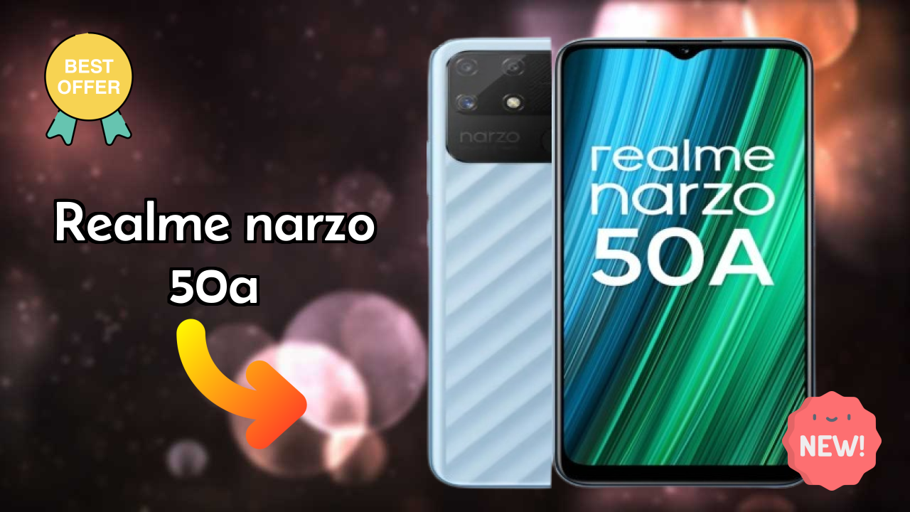 Realme Narzo 50A Display Size: 6.5 Inches (16.51 Cm) Screen Quality