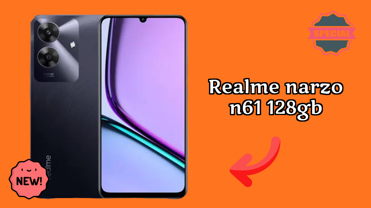 Realme Narzo N61 128GB Display Review: IPS LCD Screen Size