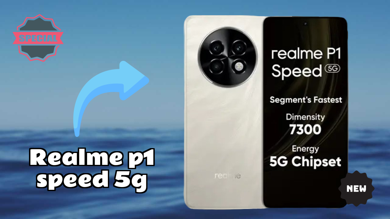Realme P1 Speed 5G Battery Life: 5000 MAh Charging Speed