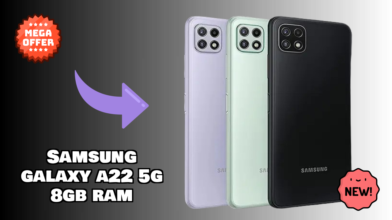 Samsung Galaxy A22 5G 8GB RAM Test: 8 GB RAM Handles Multitasking?