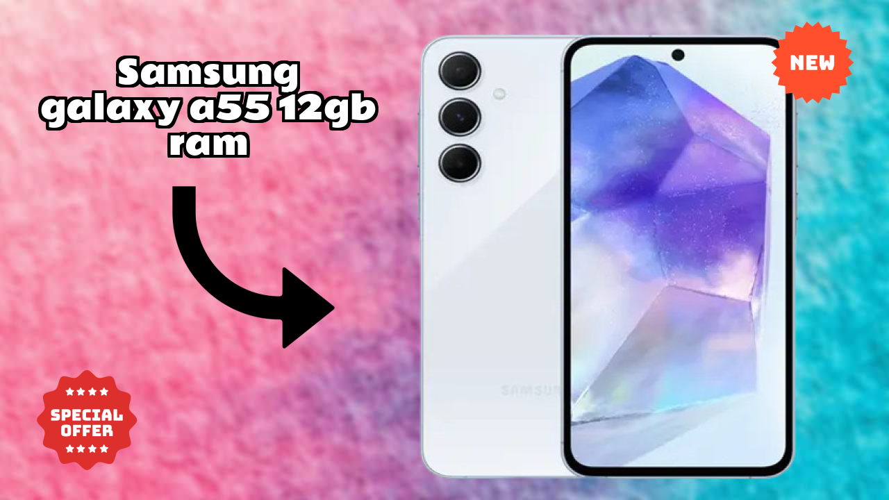 Samsung Galaxy A55 12GB RAM Display Review: 6.6 Inches (16.76 Cm) Screen Size