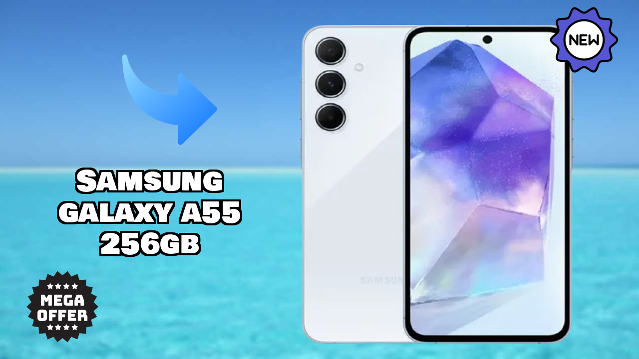 Samsung Galaxy A55 256GB Display Analysis: 6.6 Inches (16.76 Cm) Screen