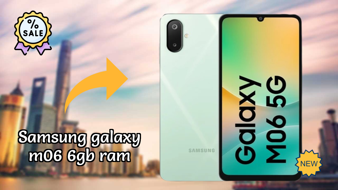 Samsung Galaxy M06 6GB RAM Display Review: 6.7 Inches (17.02 Cm) Screen Test