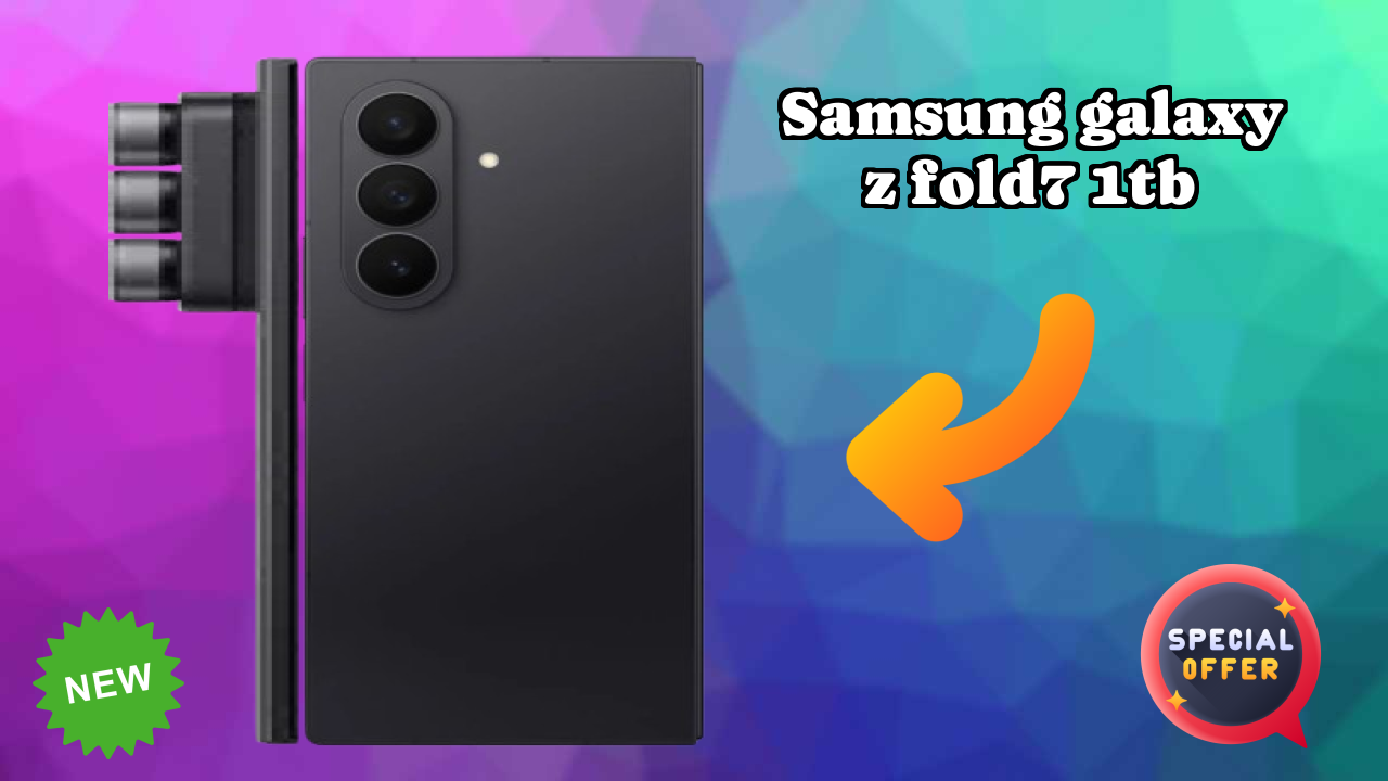 Samsung Galaxy Z Fold7 1TB Price Drop: Just ₹174,999 Available Now