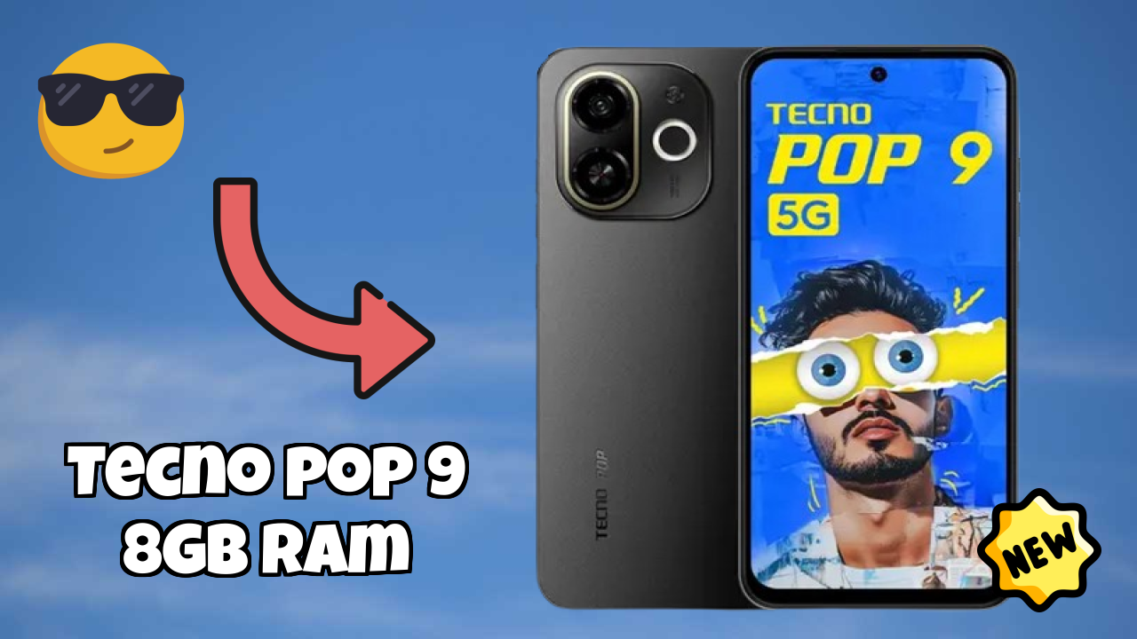 Tecno Pop 9 8GB RAM Display Size: 6.67 Inches (16.94 Cm) Screen Test