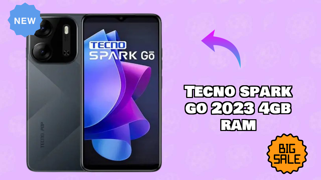 Tecno Spark Go 2023 4GB RAM Display Technology: IPS LCD Review