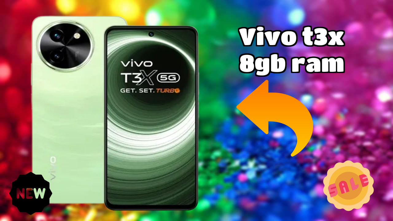 Vivo T3x 8GB RAM Review: 8 GB RAM Gaming Tested