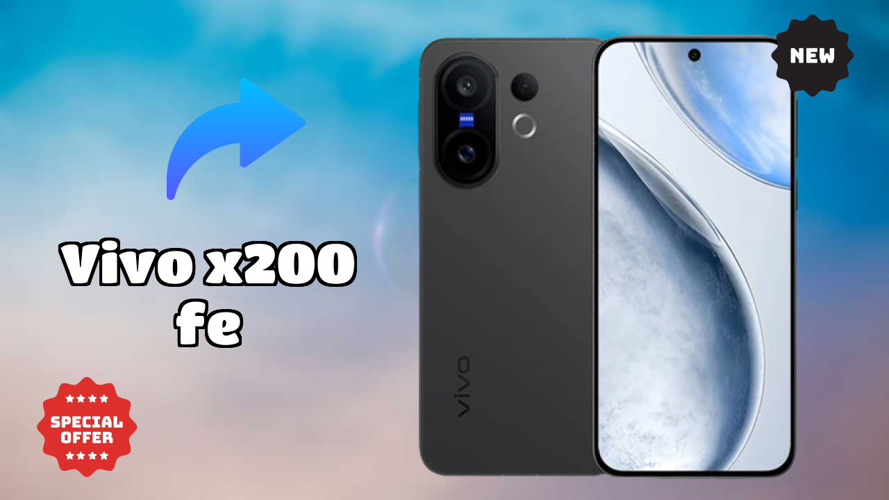 Vivo X200 FE Display Technology: 6.31 Inches (16.03 Cm) Screen